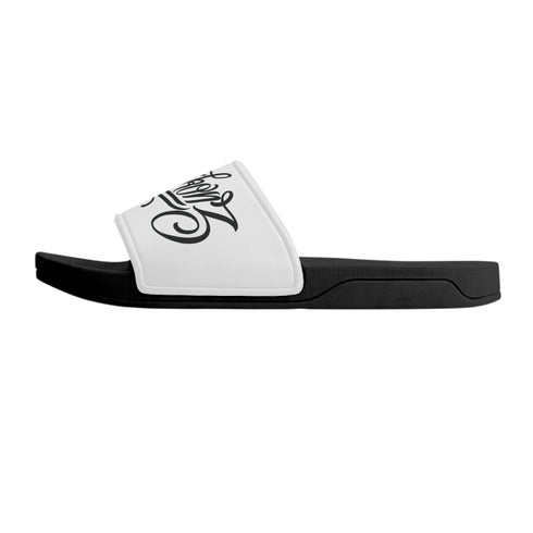 9TZ Slipkonz | Slides feat Black Scriptkonz | Hip - Hop Streetwear Slides - Stykonz Graffiti Streetwear