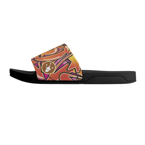 9TZ Slipkonz | Slides feat Sundown | Hip - Hop Streetwear Slides - Stykonz Graffiti Streetwear