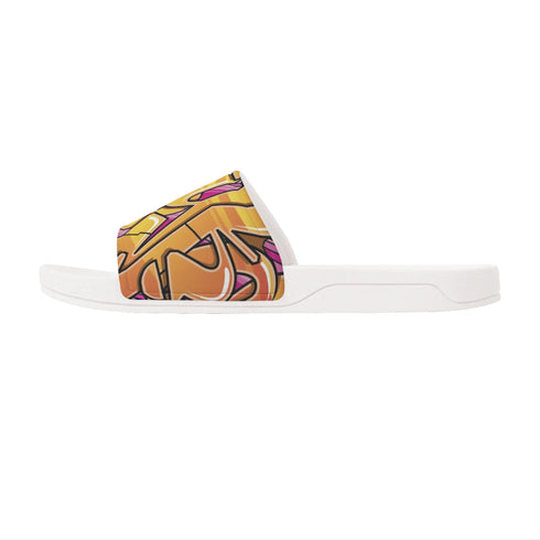 9TZ Slipkonz | Slides feat Sundown | Hip - Hop Streetwear Slides - Stykonz Graffiti Streetwear