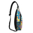 AOP Graffiti Chest Crossbody Bag 90s Elements | Hip - Hop Streetwear Bag - Stykonz Graffiti Streetwear