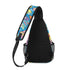 AOP Graffiti Chest Crossbody Bag 90s Elements | Hip - Hop Streetwear Bag - Stykonz Graffiti Streetwear