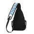 AOP Graffiti Chest Crossbody Bag B - Blue Stykonz | Hip - Hop Streetwear Bag - Stykonz Graffiti Streetwear