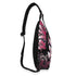 AOP Graffiti Chest Crossbody Bag Black Cherry | Hip - Hop Streetwear Bag - Stykonz Graffiti Streetwear