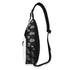 AOP Graffiti Chest Crossbody Bag Black Stykonz | Hip - Hop Streetwear Bag - Stykonz Graffiti Streetwear