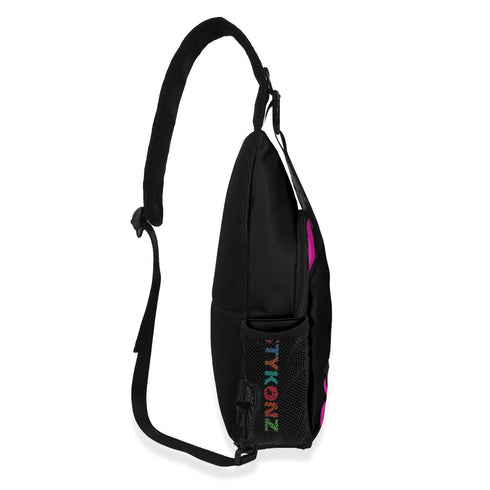 AOP Graffiti Chest Crossbody Bag Candy Scriptkonz | Hip - Hop Streetwear Bag - Stykonz Graffiti Streetwear