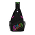 AOP Graffiti Chest Crossbody Bag Candy Scriptkonz | Hip - Hop Streetwear Bag - Stykonz Graffiti Streetwear