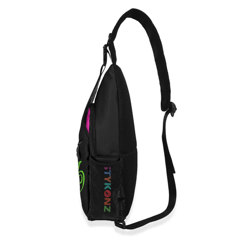 AOP Graffiti Chest Crossbody Bag Candy Scriptkonz | Hip - Hop Streetwear Bag - Stykonz Graffiti Streetwear