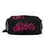 AOP Graffiti Chest Crossbody Bag Hot Pink Scriptkonz on Black | Hip - Hop Streetwear Bag - Stykonz Graffiti Streetwear
