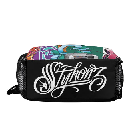 AOP Graffiti Chest Crossbody Bag Stykonz Comic 1 | Hip - Hop Streetwear Bag - Stykonz Graffiti Streetwear