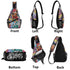 AOP Graffiti Chest Crossbody Bag Stykonz Comic 1 | Hip - Hop Streetwear Bag - Stykonz Graffiti Streetwear
