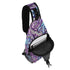 AOP Graffiti Chest Crossbody Bag Stykonz Purple Wildstyle | Hip - Hop Streetwear Bag - Stykonz Graffiti Streetwear