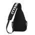 AOP Graffiti Chest Crossbody Bag White Stykonz Ghost | Hip - Hop Streetwear Bag - Stykonz Graffiti Streetwear