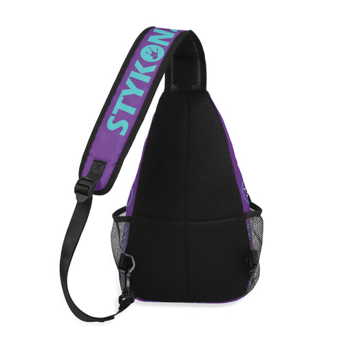 AOP Graffiti Chest Crossbody Bag with Adjustable Strap Stykonz Candy - Stykonz Graffiti Streetwear