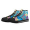 Axikronz 8T7 Canvas High Top – 90s Elements | Hip - Hop Streetwear Shoes - Stykonz Graffiti Streetwear