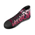 Axikronz 8T7 Canvas High Top – Black Cherry | Hip - Hop Streetwear Shoes - Stykonz Graffiti Streetwear