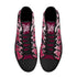 Axikronz 8T7 Canvas High Top – Black Cherry | Hip - Hop Streetwear Shoes - Stykonz Graffiti Streetwear
