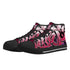 Axikronz 8T7 Canvas High Top – Black Cherry | Hip - Hop Streetwear Shoes - Stykonz Graffiti Streetwear