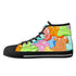 Axikronz 8T7 Canvas High Top – Candy | Hip - Hop Streetwear Shoes - Stykonz Graffiti Streetwear