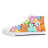Axikronz 8T7 Canvas High Top – Candy | Hip - Hop Streetwear Shoes - Stykonz Graffiti Streetwear