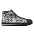 Axikronz 8T7 Canvas High Top – Comic Stykonz 1 Black | Hip - Hop Streetwear Shoes - Stykonz Graffiti Streetwear