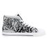 Axikronz 8T7 Canvas High Top – Comic Stykonz 1 Black | Hip - Hop Streetwear Shoes - Stykonz Graffiti Streetwear