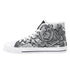 Axikronz 8T7 Canvas High Top – Comic Stykonz 1 Black | Hip - Hop Streetwear Shoes - Stykonz Graffiti Streetwear