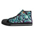 Axikronz 8T7 Canvas High Top – Grapetron | Hip - Hop Streetwear Shoes - Stykonz Graffiti Streetwear