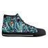 Axikronz 8T7 Canvas High Top – Grapetron | Hip - Hop Streetwear Shoes - Stykonz Graffiti Streetwear