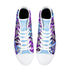 Axikronz 8T7 Canvas High Top – Purple Wildstyle | Hip - Hop Streetwear Shoes - Stykonz Graffiti Streetwear