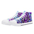 Axikronz 8T7 Canvas High Top – Purple Wildstyle | Hip - Hop Streetwear Shoes - Stykonz Graffiti Streetwear