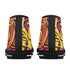 Axikronz 8T7 Canvas High Top – Sundown | Hip - Hop Streetwear Shoes - Stykonz Graffiti Streetwear