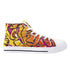 Axikronz 8T7 Canvas High Top – Sundown | Hip - Hop Streetwear Shoes - Stykonz Graffiti Streetwear