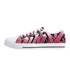 Axikronz 8T7 Canvas Low Top – Black Cherry | Hip - Hop Streetwear Shoes - Stykonz Graffiti Streetwear
