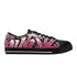 Axikronz 8T7 Canvas Low Top – Black Cherry | Hip - Hop Streetwear Shoes - Stykonz Graffiti Streetwear