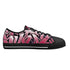 Axikronz 8T7 Canvas Low Top – Black Cherry | Hip - Hop Streetwear Shoes - Stykonz Graffiti Streetwear