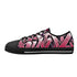Axikronz 8T7 Canvas Low Top – Black Cherry | Hip - Hop Streetwear Shoes - Stykonz Graffiti Streetwear