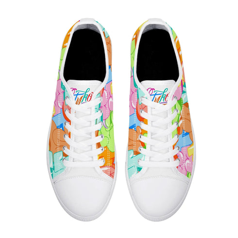 Axikronz 8T7 Canvas Low Top – Candy | Hip - Hop Streetwear Shoes - Stykonz Graffiti Streetwear