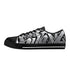 Axikronz 8T7 Canvas Low Top – Comic Stykonz 1 Black | Hip - Hop Streetwear Shoes - Stykonz Graffiti Streetwear