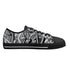 Axikronz 8T7 Canvas Low Top – Comic Stykonz 1 Black | Hip - Hop Streetwear Shoes - Stykonz Graffiti Streetwear