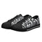Axikronz 8T7 Canvas Low Top – Comic Stykonz 1 Black | Hip - Hop Streetwear Shoes - Stykonz Graffiti Streetwear