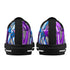 Axikronz 8T7 Canvas Low Top – Purple Wildstyle | Hip - Hop Graffiti Streetwear Shoes - Stykonz Graffiti Streetwear