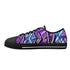 Axikronz 8T7 Canvas Low Top – Purple Wildstyle | Hip - Hop Graffiti Streetwear Shoes - Stykonz Graffiti Streetwear