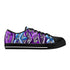 Axikronz 8T7 Canvas Low Top – Purple Wildstyle | Hip - Hop Graffiti Streetwear Shoes - Stykonz Graffiti Streetwear