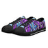 Axikronz 8T7 Canvas Low Top – Purple Wildstyle | Hip - Hop Graffiti Streetwear Shoes - Stykonz Graffiti Streetwear