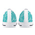Axikronz 8T7 Canvas Low Top – Turquoise Mix Script | Hip - Hop Streetwear Shoes - Stykonz Graffiti Streetwear
