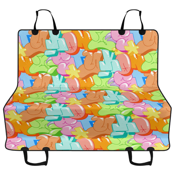 Car Pet Seat Cover Waterproof Hammock feat Stykonz Candy Graffiti - Stykonz Graffiti Streetwear