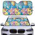 Car Window Sunshade UV Protection feat 90s Elements Graffiti - Stykonz Graffiti Streetwear