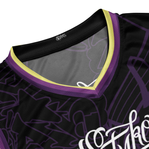 Dunkronz Basketball Jersey – The Train Master Black | Graffiti Hip - Hop Streetwear Jersey - Stykonz Graffiti Streetwear