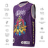 Dunkronz Basketball Jersey – The Train Master Purple | Graffiti Hip - Hop Streetwear Jersey - Stykonz Graffiti Streetwear