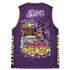 Dunkronz Basketball Jersey – The Train Master Purple | Graffiti Hip - Hop Streetwear Jersey - Stykonz Graffiti Streetwear